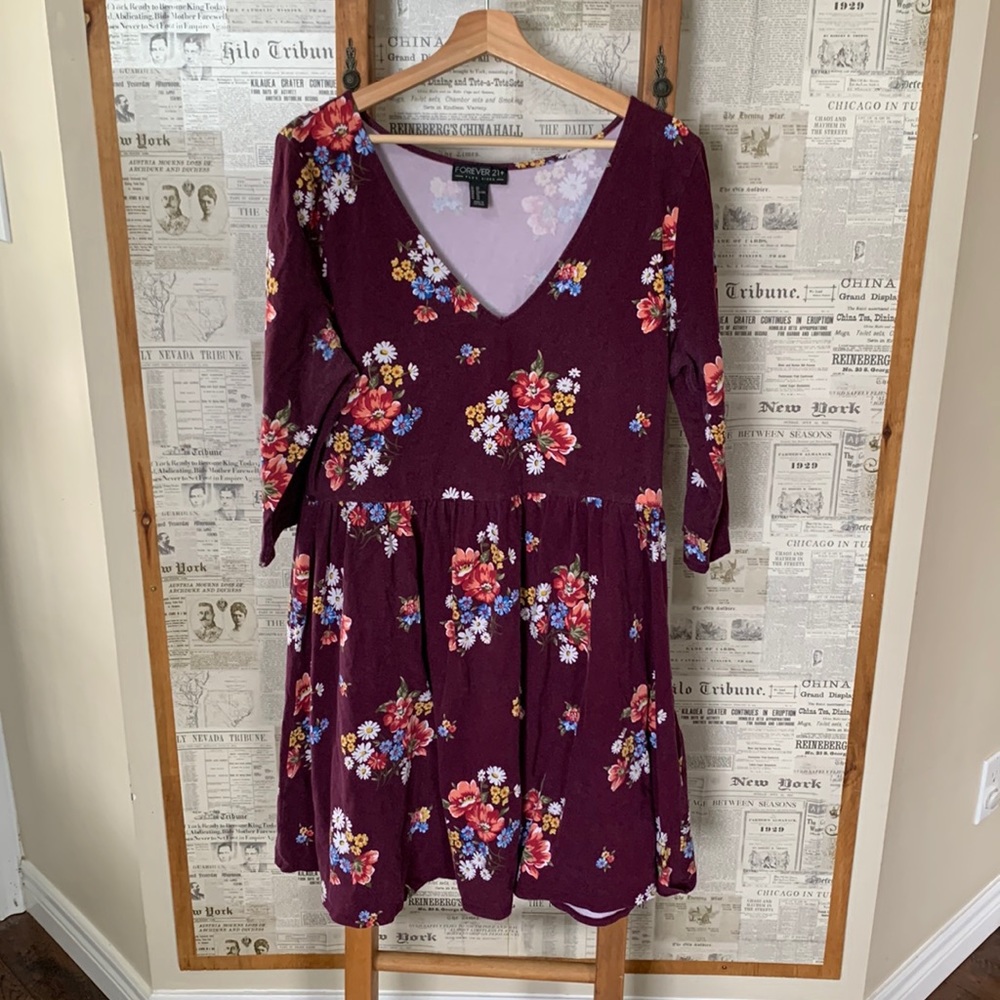 Forever 21 PLUS Floral Dress